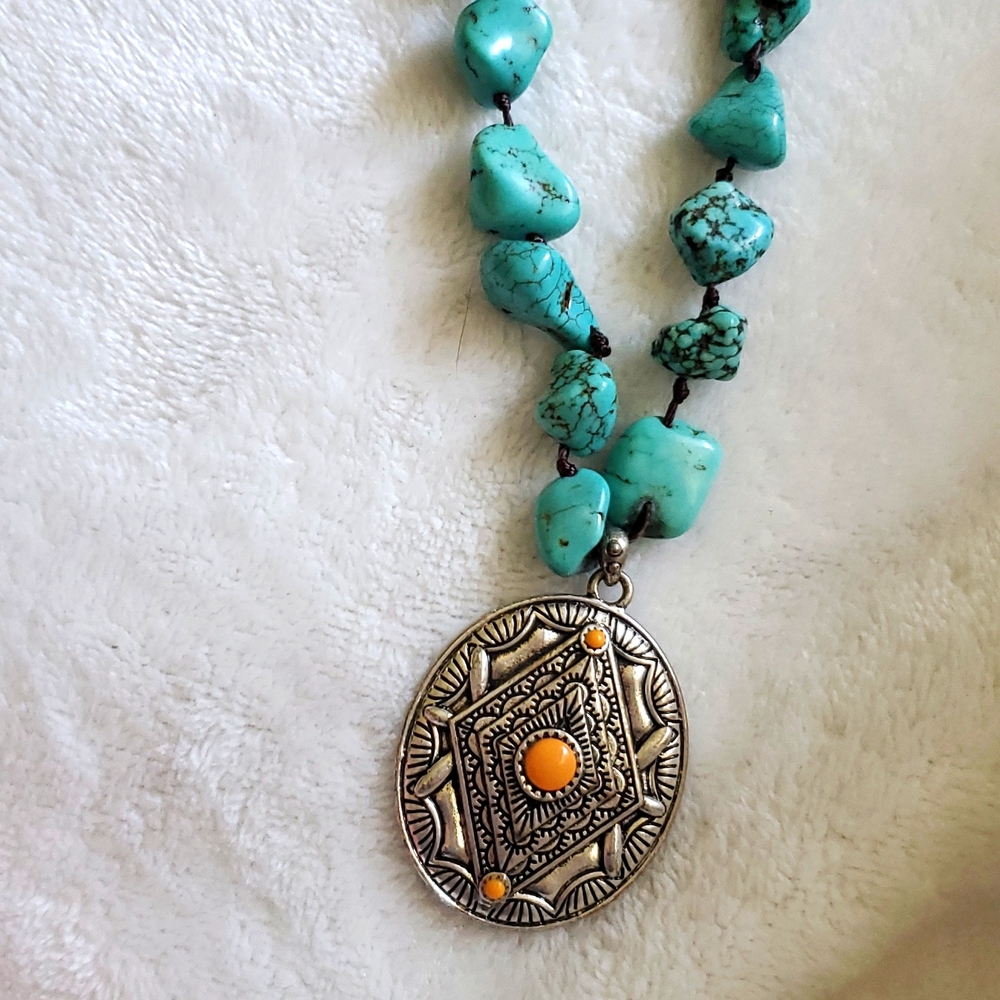 Bohemian Turquoise Necklace